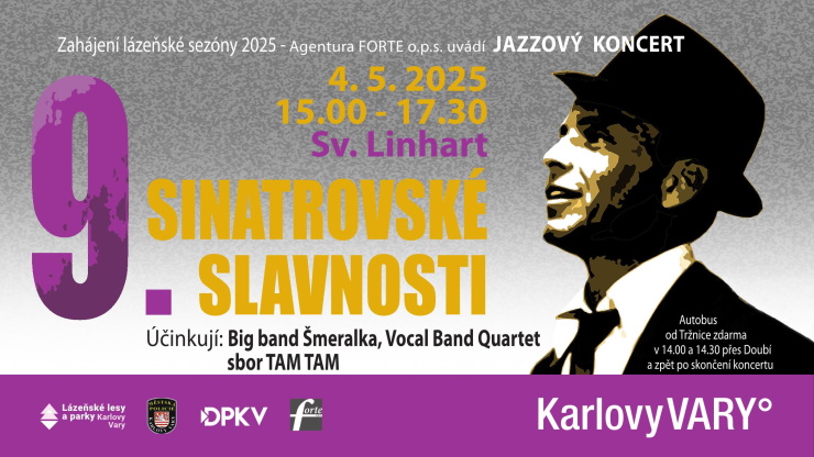 Pozvánka Sinatrovské Slavnosti 2025